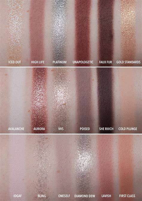 icy nude palette