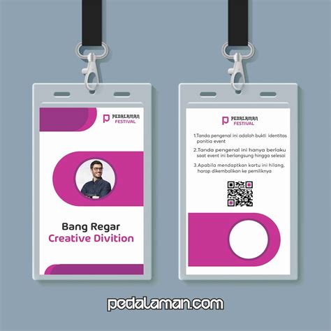 Id Card Event   Membuat Desain Id Card Keren Secara Online Canva - Id Card Event