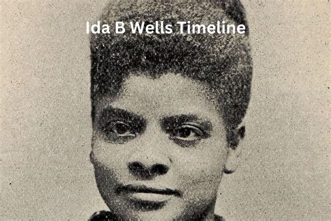 ida b wells biography timeline examples