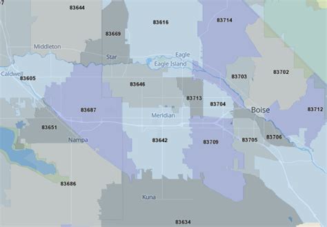 idaho boise zip code