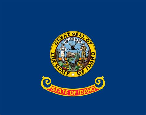 Idaho Flag Color Codes Idaho State Flag Coloring Page - Idaho State Flag Coloring Page