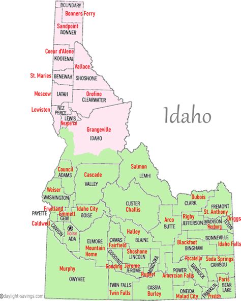 idaho timezone