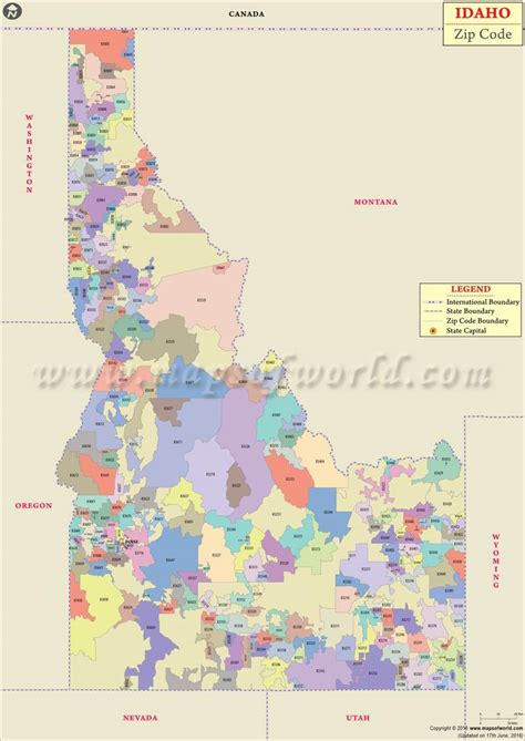 idaho zip codes