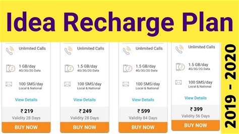 Idea Unlimited Recharge Plans Amp Offers Pricebaba Idea To Idea Std Pack - Idea To Idea Std Pack