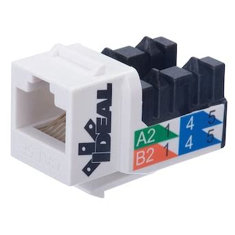 Ideal 10 Pack Cat5e Rj45 Idc Connector In The Voice   Data Connectors Department At Lowes Com - Aobslot