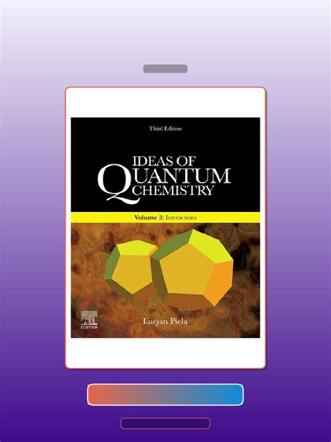 Ideas Of Quantum Chemistry Second Edition