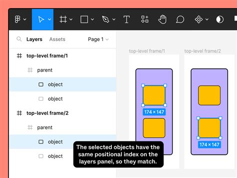 Identify Matching Objects Figma Learn Help Center Match Number To Objects - Match Number To Objects