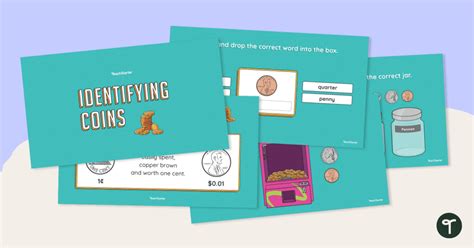 Identifying Coins Interactive Activity Teach Starter Coin Pictures For Teaching - Coin Pictures For Teaching
