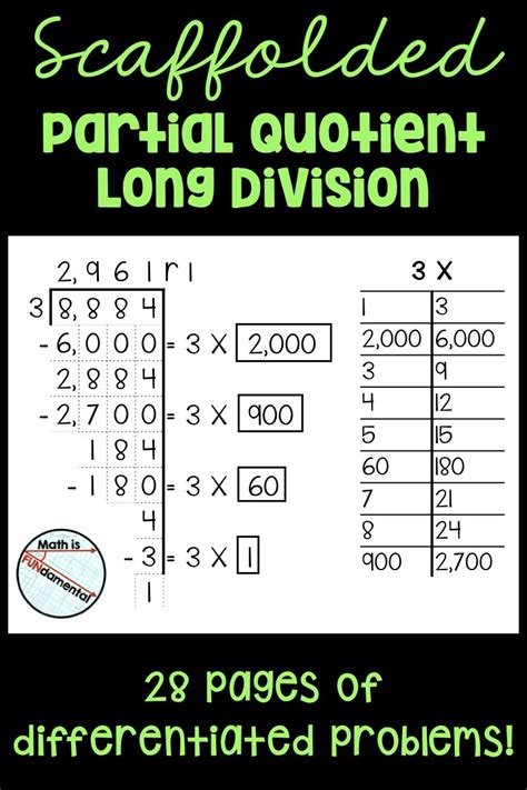 Idevbooks Partial Quotients Division Long Division Partial Quotients - Long Division Partial Quotients
