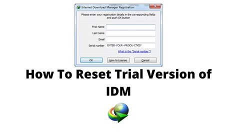 Idm Reset Trial