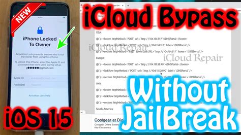 IDNS - iPhone Terkunci Akun Icloud Bypass dengan iDNS Portal