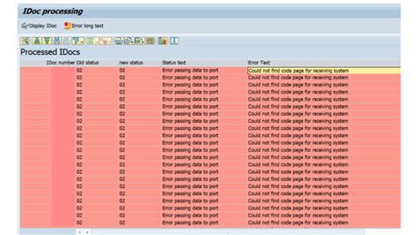Full Download Idoc Error Listing For Gfebs 