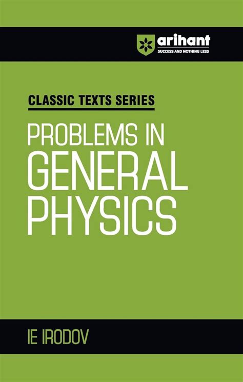 ie irodov general problems in physics