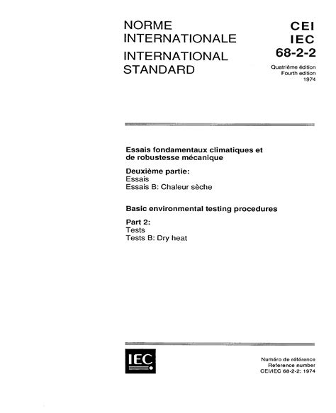 Iec 60068 2 2