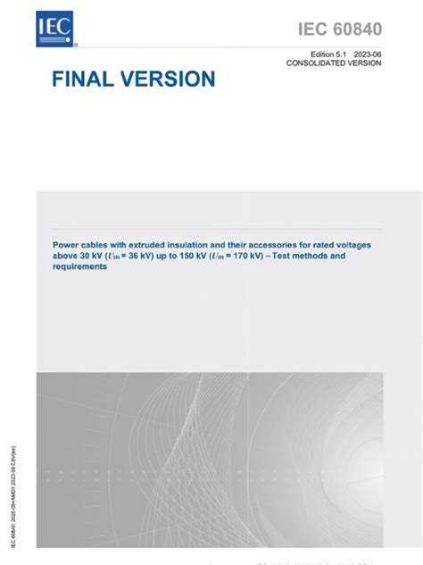 Iec 60840 Document