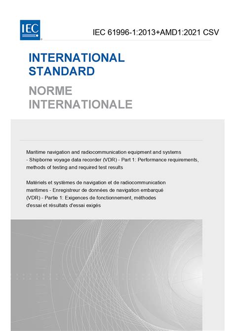 iec standard 61996