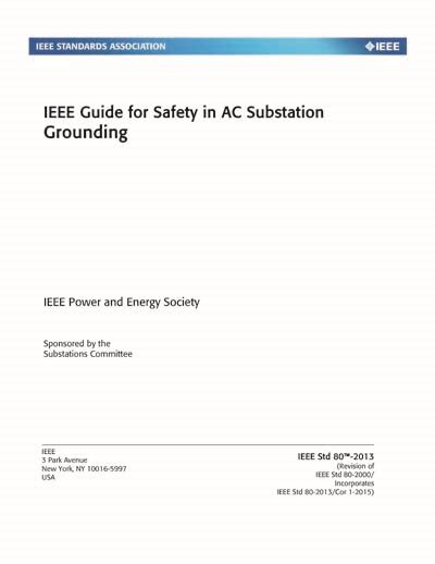ieee 80 safety substation