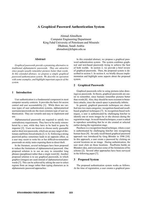 ieee base paper graphical password