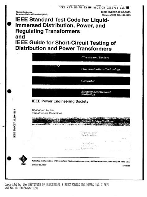 ieee c57 12 90 1993