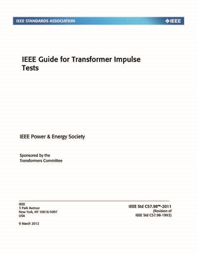 Ieee Guide For Transformer Impulse Tests