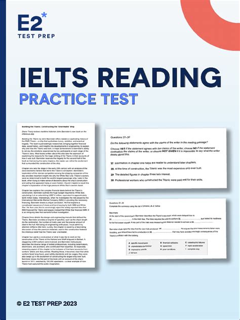 Ielts Practice Test Pdf