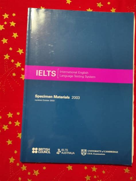 Ielts Specimen Materials 2003