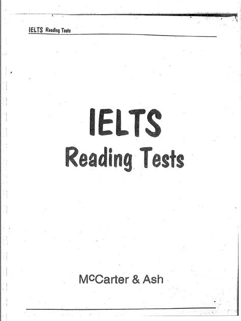 Ielts Tests Sam Mccarter