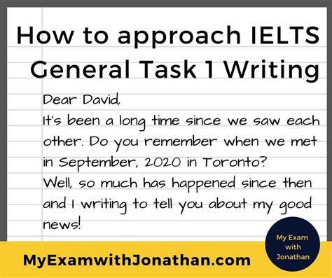 Ielts Writing Task 1 General