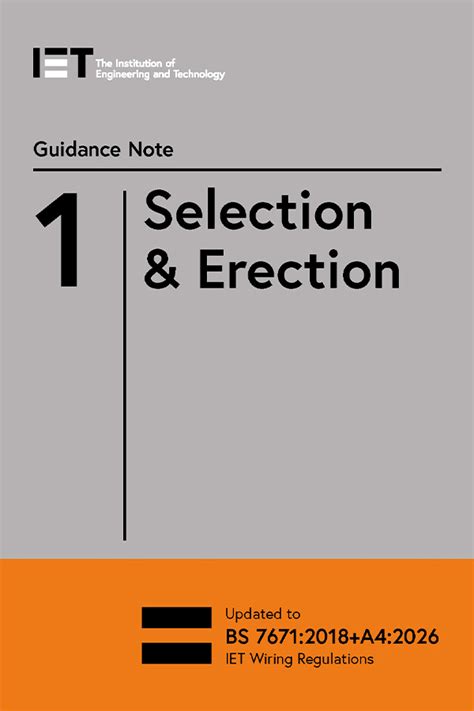 Iet Guidance Note 1