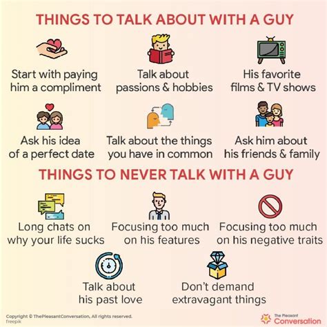 if a guy talks about dating in conversation