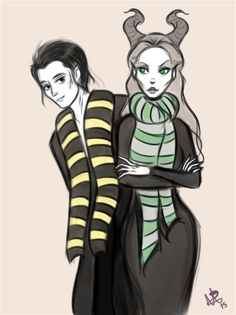 if a slytherin and hufflepuff dated slytherin x hufflepuff reader