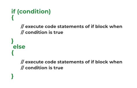 If Else Condition C
