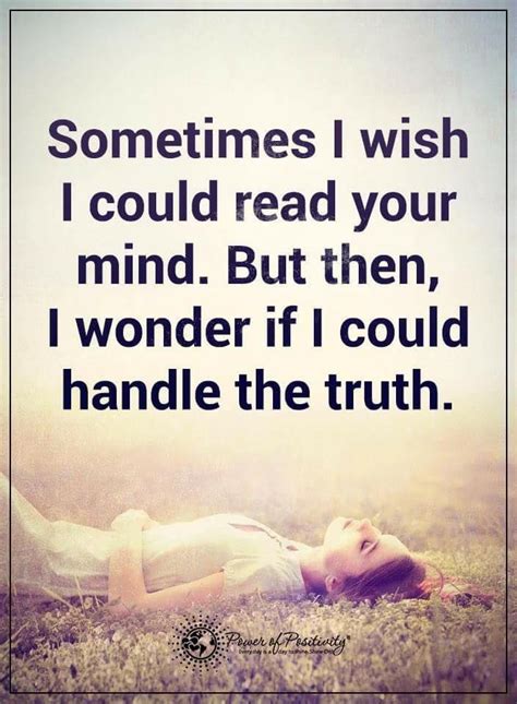 If I Could Read Your Mind