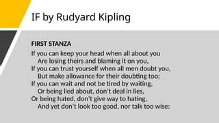 If Rudyard Kipling Interpretation