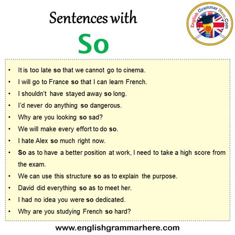 If So Sentence