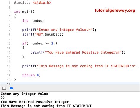 If Then Statements C