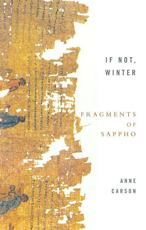 Read If Not Winter Fragments Of Sappho 