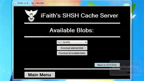 ifaith shsh cache server