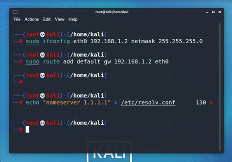 Ifconfig Set Static Ip