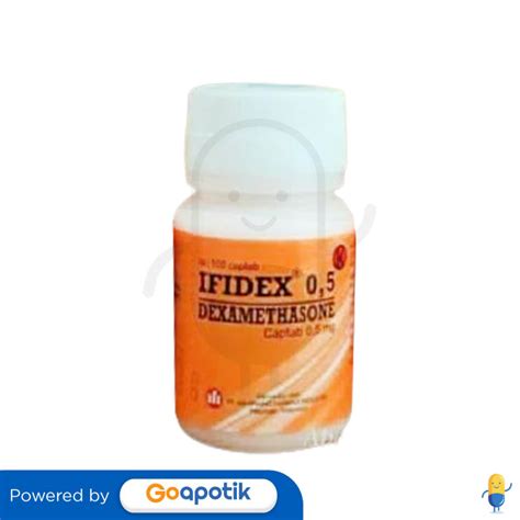ifidex 0 5 dexamethasone obat apa