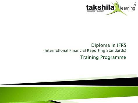 ifrs online training lernprogramm zur internation
