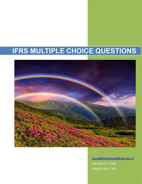 Read Ifrs Multiple Choice Questions And Answe 