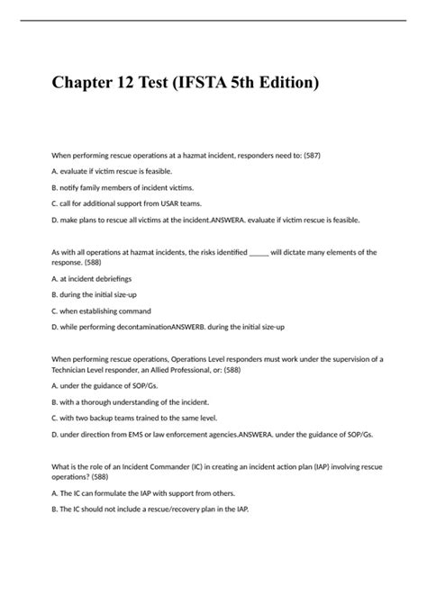 Read Online Ifsta 5Th Edition Practice Tests 