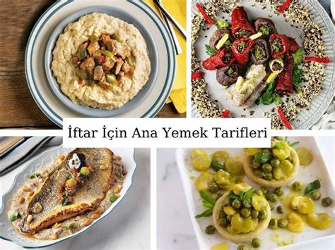 iftar için ana yemek