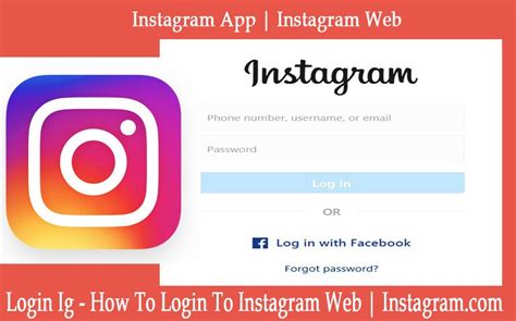 ig login web | Login ke Instagram dengan Web Facebook Cepat