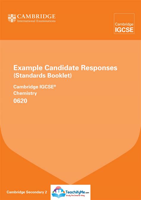 igcse example candidate response