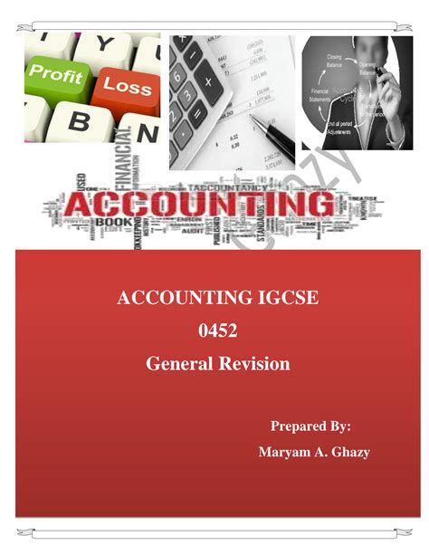 igcse gcse accounting revision notes igcse business