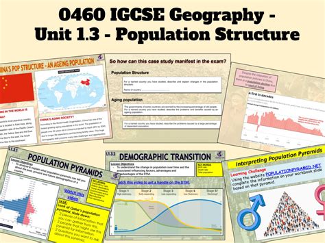 igcse geography unit 1 population dynamics