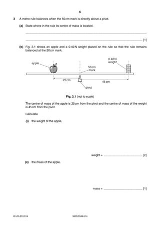 igcse physics 0625 paper 3 1998