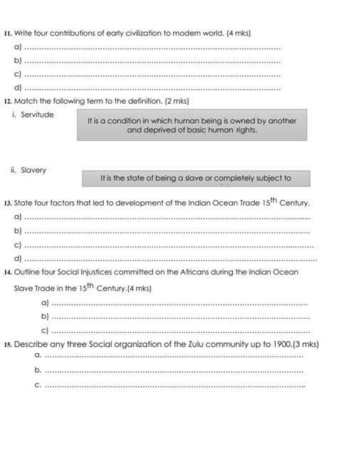 igcse social studies question papers for igcse